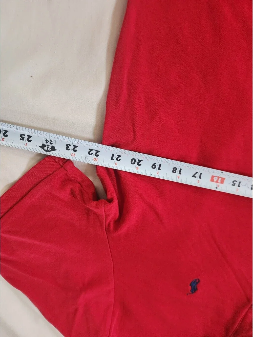 Polo Ralph Lauren Red Size Large Men's Polo Shirt
